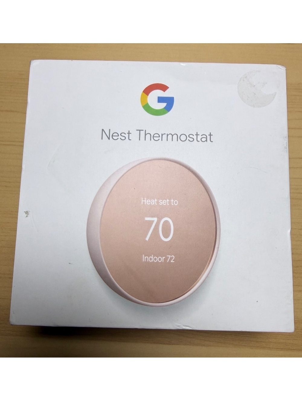 Google Nest Thermostat Smart Wi-Fi 2020 Model - Sand - Open Box / Unused